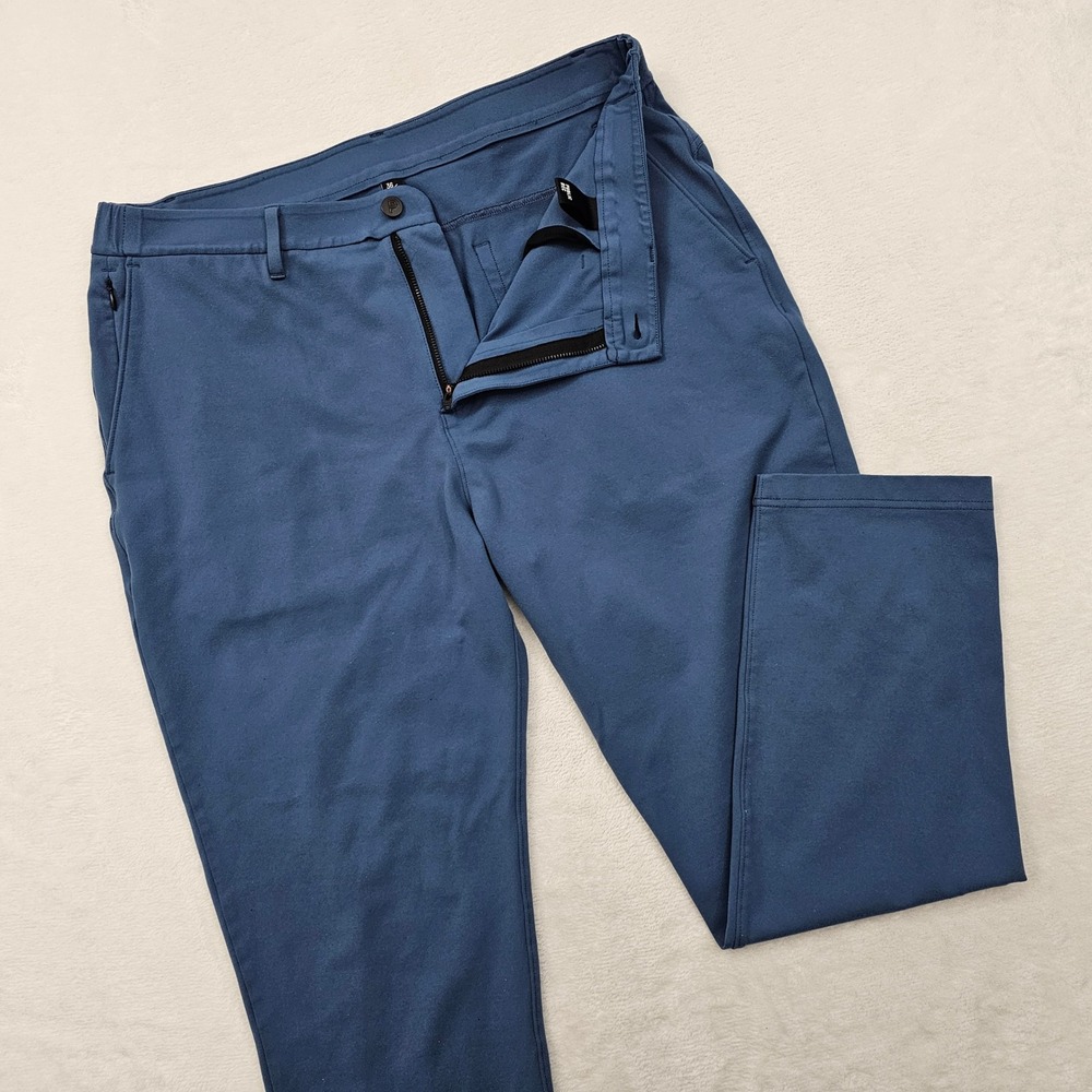 Public Rec All Day Every Day Pant Mens 36x29 Blue Stretch Tapered Athleisure‎